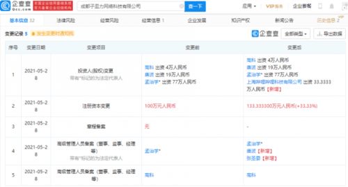 B站投資子皿力網(wǎng)絡科技公司，拓展文藝創(chuàng)作與信息系統(tǒng)集成服務布局